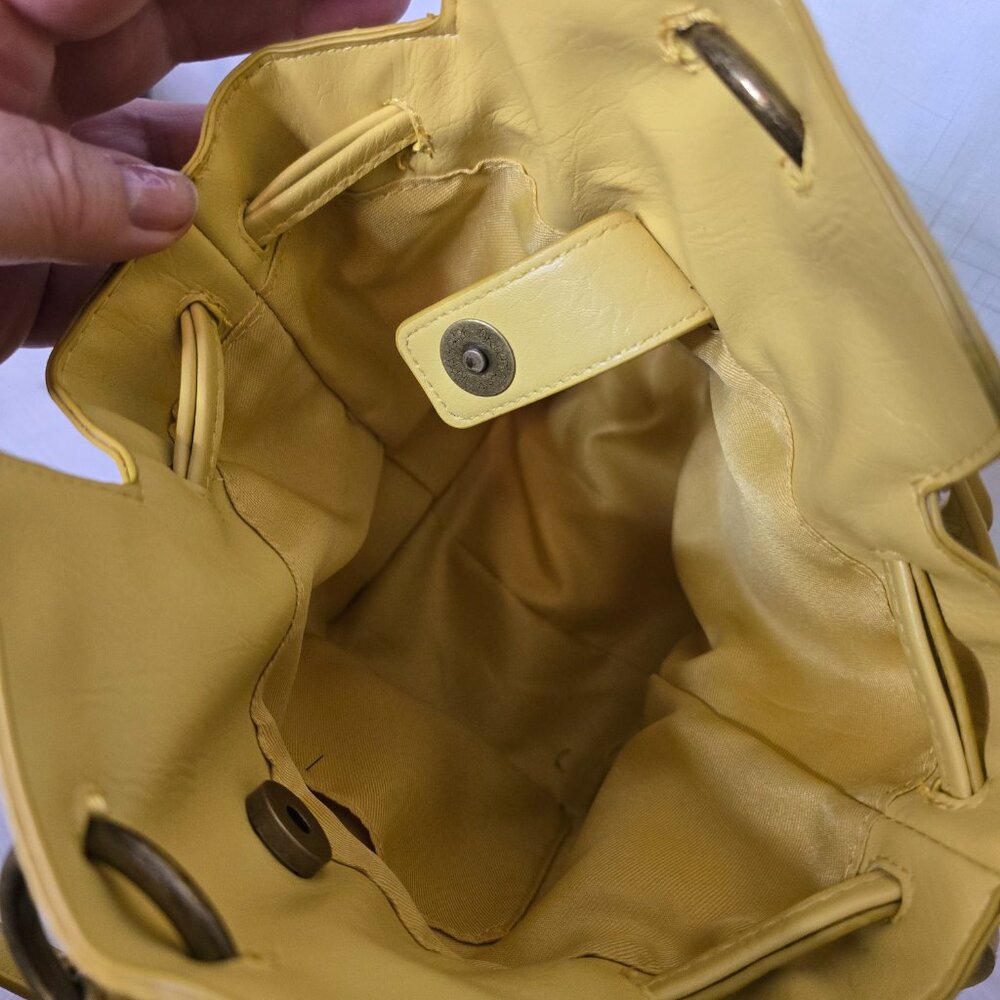 Universal Thread Yellow Drawstring Crossbody - image 4